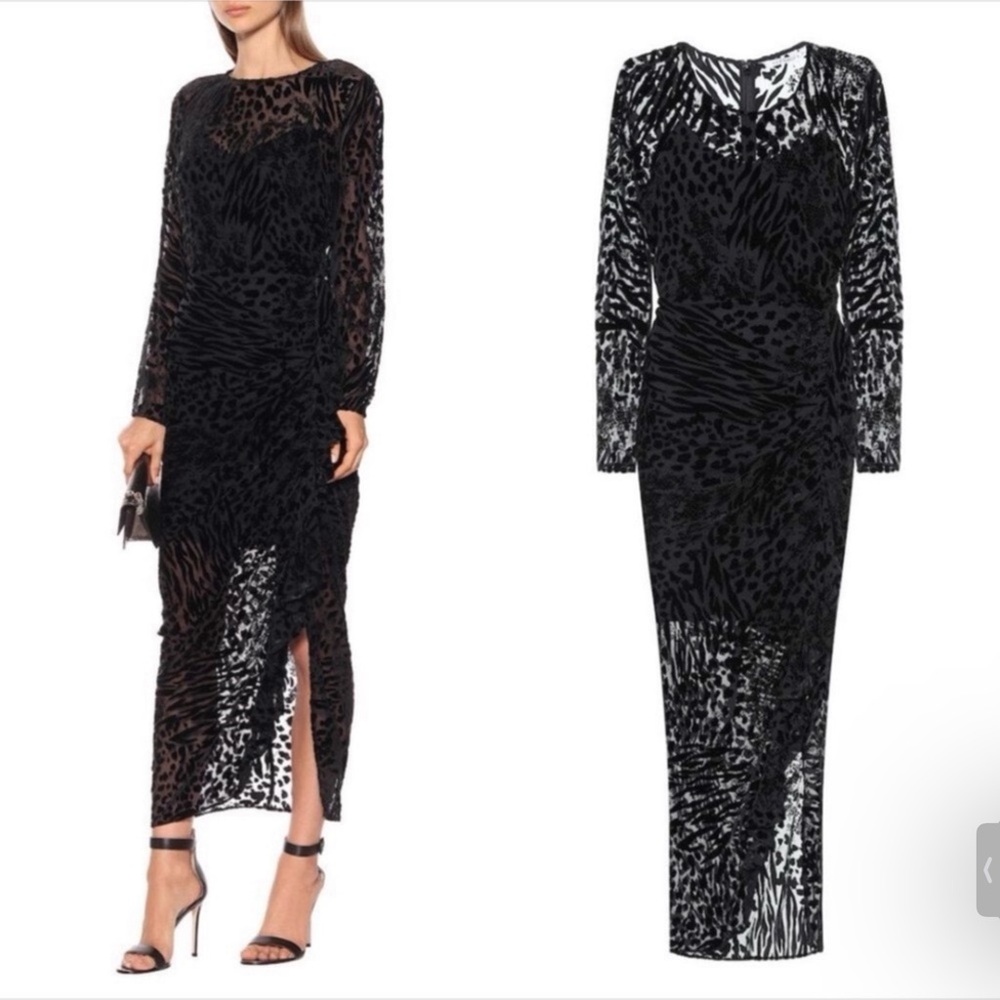 NWT VERONICA BEARD Black Lala Midi Dress Sz 8 - Picture 3 of 6